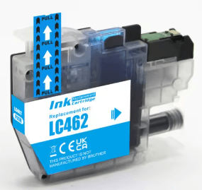 Brother LC462XLC cyan printerpatron 18ml – alternativ